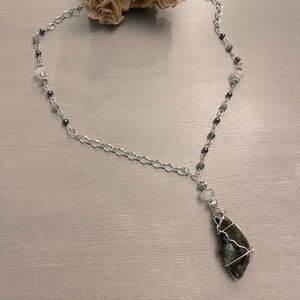 Handmade Gemstone necklaces everyone is unique.